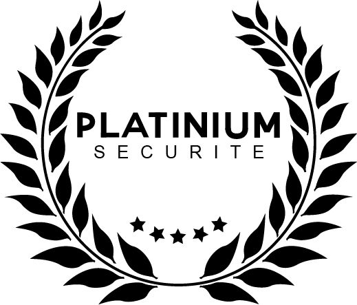 logo platinium sécurité noir 1